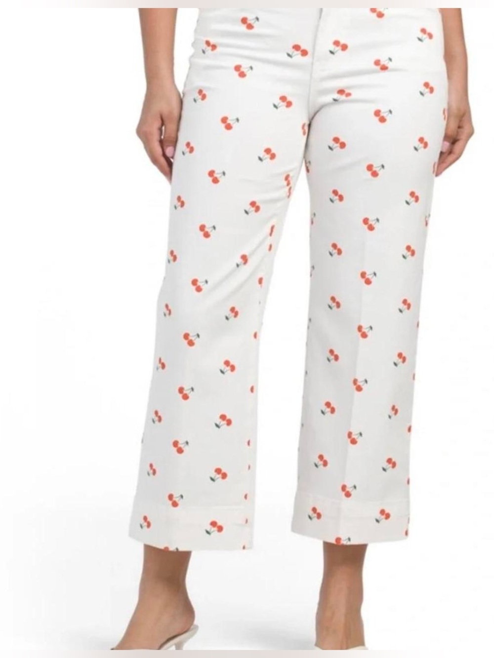 New w/tags. Bagatelle cherry white embroidered pants, jeans, plus 3X sold out!